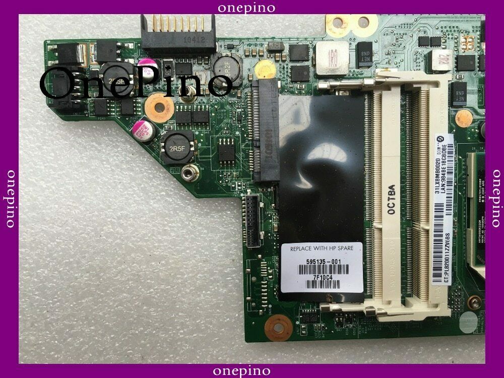 595135-001 for HP Pavilion DV6-3000 laptop motherboard DV6 NOTEBOOK 100% Tested With CPU: No FSB / HT: OC Ch - Click Image to Close