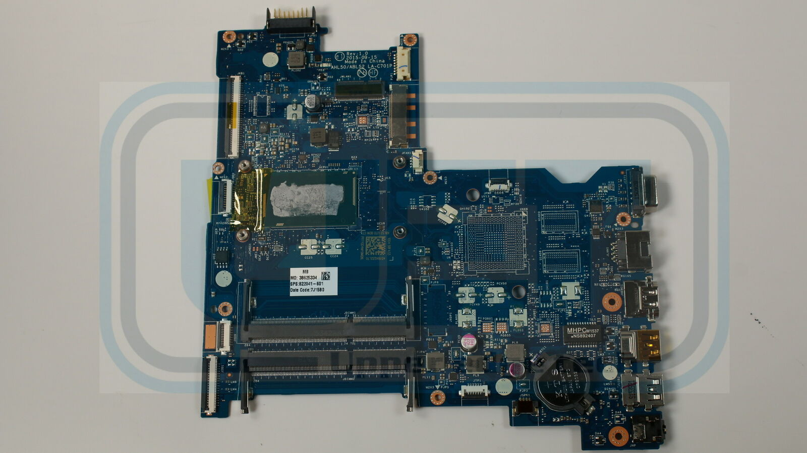 HP 250 G4 Laptop Motherboard 822041-601 i3-5005U 2.0 GHz Intel Tested Warranty Brand: HP Socket Type: Integ - Click Image to Close