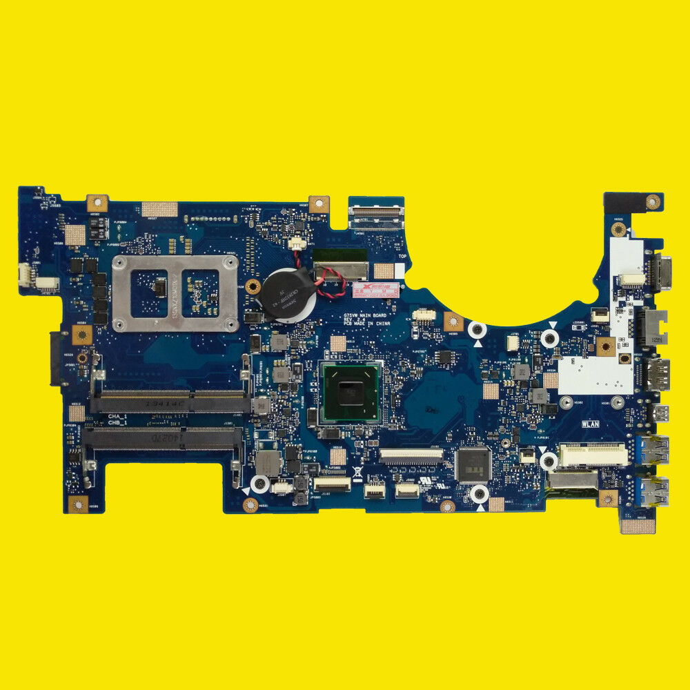 For ASUS G75 G75V G75VW Motherboard 3D LCD Connector 60-N2VMB1700 Mainboard Graphics Card Type: Integrated - Click Image to Close